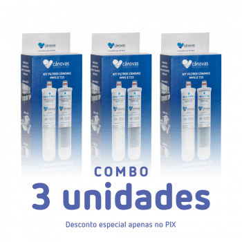 Combo Kit Filtros Cânovas 3 Unidades (PPF-5 e T33)